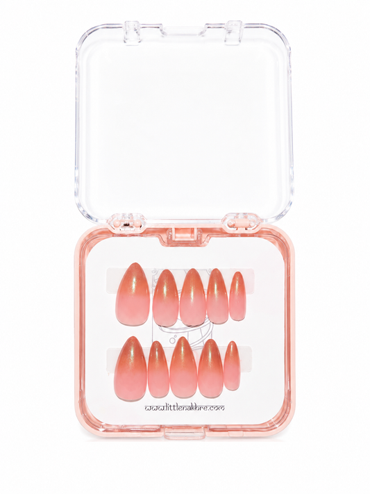 Peachy Sunset Ombre